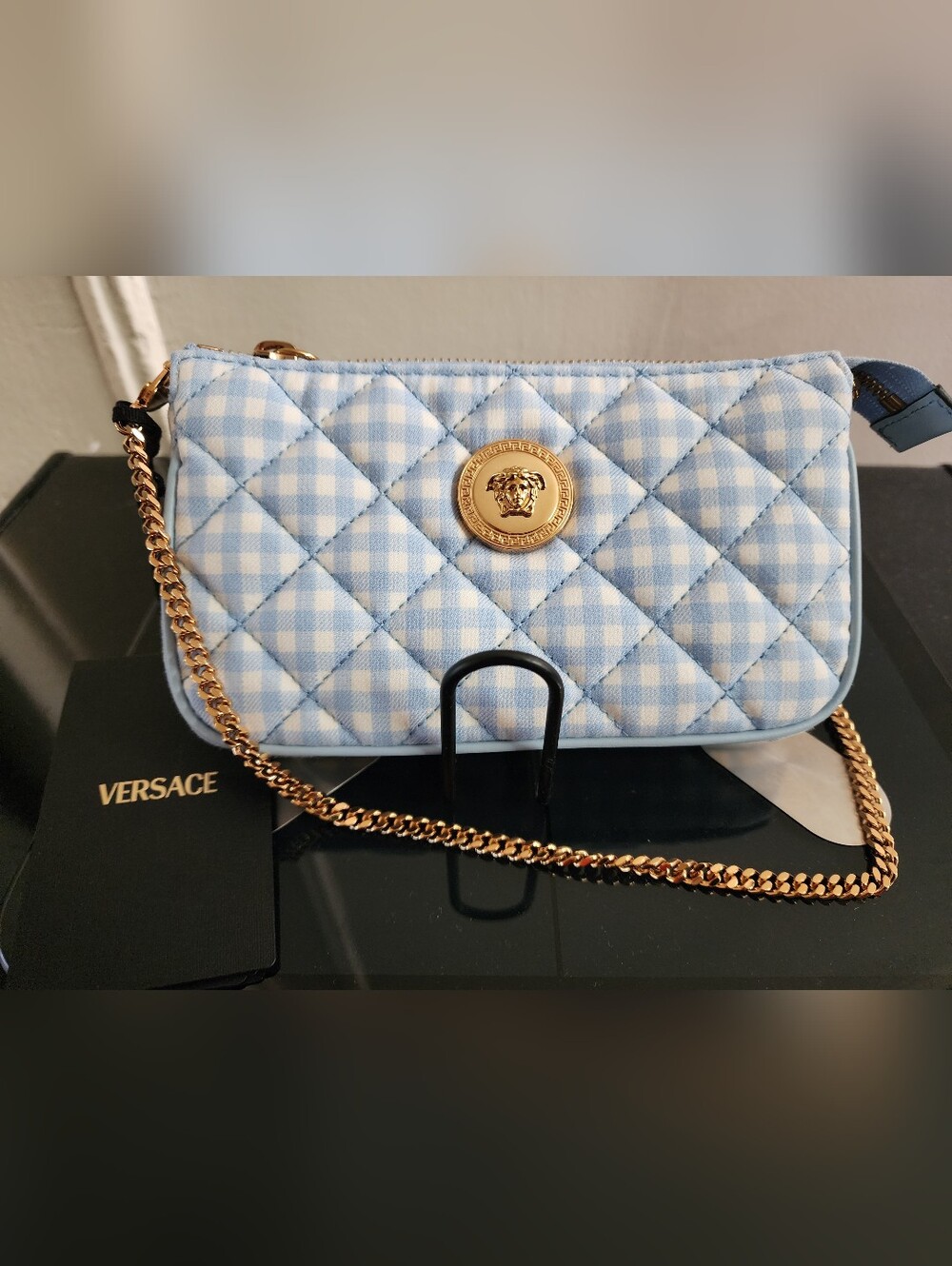New Authentic Versace Mini Shoulder Bag - Picture 10 of 17